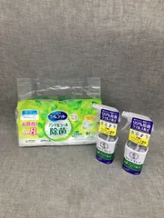 AT YG25092507 ライオン 除菌スプレー(2個) & ユニ・チャーム ウェットティッシュ 詰め替え用のサムネイル
