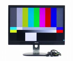 【並品】PHILIPS Brilliance 240B 24インチ非光沢IPSパネル WUXGA 1920x1200ドット DisplayPort/DVI-D/アナログRGB入力 中古