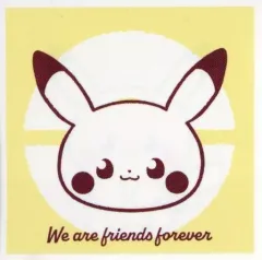 【中古】食玩 ステッカー・シール ピカチュウ(顔) 「ポケピースウエハースチョコ」