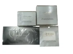 【管理番号-P】資生堂　クレ・ド・ポーボーテ　タンナチュレールプードルブラン　ケース　パフ　マスクエクレルシサン　セット