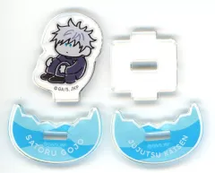 【中古】アクリルスタンド・アクリルパネル 五条悟 「呪術廻戦 トレーディングゆらゆらミニアクリルスタンド ～まるまります 懐玉・玉折～」