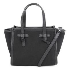 【GIANNI CHIARINI / ジャンニキアリーニ】 レディース ハンドバッグ (BS8065 CNV-SE NERO) MISS MARCELLA ブラック  23SS [新品] [訳あり]