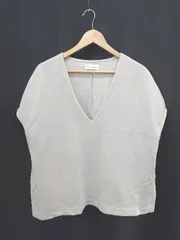 ◇ ⊇ Birthday room バースデイルーム Vネック プルオーバー ベスト サイズM ライトグレー系 レディース E  【1411070011855】