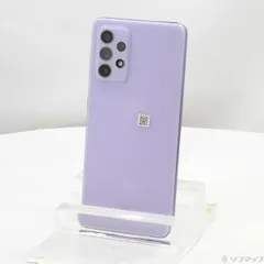 中古品〕 Galaxy A52 5G 128GB オーサムバイオレット SC-53B