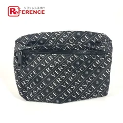 Versace 正規品 際美品 ロゴ ボディバッグ　ウエストポーチ　　メデューサ VERSACE MEDUSA メデューサ ボディバッグ ウエストバッグ
