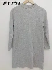 ◇ BEAUTY & YOUTH ビューティアンドユース UNITED ARROWS 長袖 膝丈 ワンピース グレー レディース  【1109070003337】