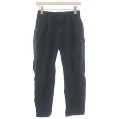 ノンネイティブ nonnative DWELLER EASY PANTS ANKLE CUT C/P OXFORD STRETCH ドゥエラーイージーパンツアンクルカットC/Pオックスフォードストレッチ スラックス ウエストゴム 1 紺 NN-P37101のサムネイル