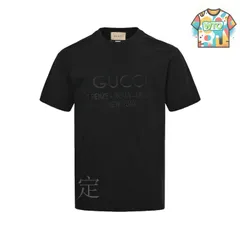 【今日WTO】Gucci グッチ 24ss アンダーグラフィックロゴ刺繍 T シャツ-MG63