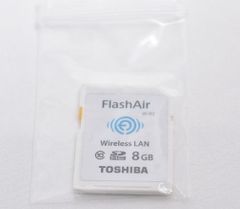 TOSHIBA SDHCカード Flash Air 8GB W-02