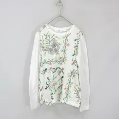 tao comme des garcons フローラル ラッフルディテールＴ tao comme des garcons フローラル ラッフルディテールT