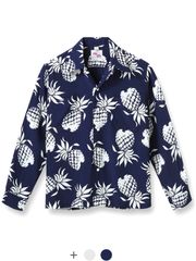 SUN SURF サンサーフ デューク・カハナモク DUKE KAHANAMOKU アロハ シャツ アロハシャツ メンズ レディース 長袖 パイナップル 地上より永遠に DK26793