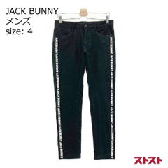 【JACK BUNNY!!】ゴルフウェア　総柄テーパードパンツ　クロップド丈　4 JACK BUNNY!!】ゴルフウェア 総柄テーパードパンツ クロップド丈 4