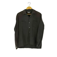 日曜限定最終値下げ 激レア　60s vintage Davinci シャツ 60s Vintage DaVinci 開襟シャツ 比翼ボタン オープンカラー M
