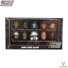 ヴァラバース アクションフォース シリーズ5 ヘッドパック アルファ  Valaverse Action Force Series 5 Head Pack Alpha