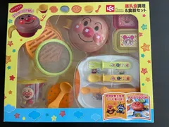 ④レック アンパンマン 離乳食調理 & 食器 セット (管理栄養士監修 レシピ集付き) 14個アソート A00063　♦043183