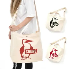チャムス CHUMS トートバッグ ショルダーバッグ メンズ レディース Booby Canvas Shoulder CH60-3494 CH60-2557