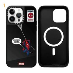 iPhoneケース CASETiFY×Spider-Man スマホケース magsafe対応 耐衝撃 iPhone15ケース ファッション iPhone14proケース iPhone13ケース 多機種対応