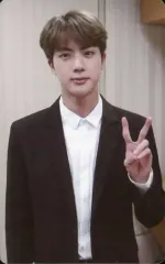 【中古】コレクションカード(男性) 防弾少年団/JIN(ジン)/裏面白/DVD「BTS MEMORIES OF 2018」封入特典フォトカード