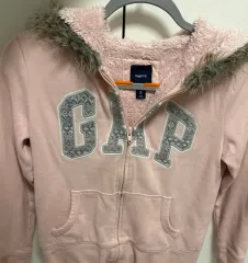 GAP(ギャップ) ジップアップパーカー フード付き ウルフジョー