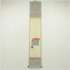 掛け軸 菊池俊行 立雛 絹本 希少 軸装 茶道具 掛軸 美品 です。 2025年最新】立雛 掛軸の人気アイテム - メルカリ