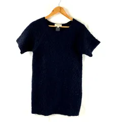 イザベルマランエトワール ISABEL MARANT ETOILE チュニック ウール混 半袖 黒 1サイズ 948446