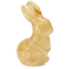 うさぎライト シファライト ガラス製 ゴールド (単4電池2本使用:別売) イシグロ/21487