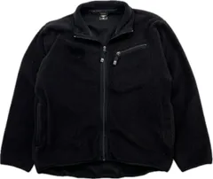 DESCENTE ☆ デサント ベーシック 着まわし◎ フリース ジャケット ブラック メンズ S 秋冬 保温 休日 スポーツ スキー ゴルフ ■FC227のサムネイル