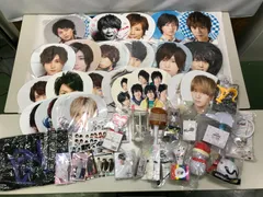 Hey! Say! JUMP Kis-My-Ft2 WEST. アクスタ うちわ ペンライト 会報 公式写真 大量 まとめ セット 現状品 710