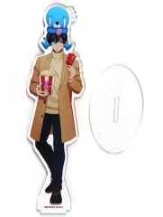 【中古】アクリルスタンド・アクリルパネル 糸師凛＆ぼのぼの キャラアクリルフィギュア 「ブルーロック×ぼのぼの POP UP SHOP in TSUTAYA 第2弾」