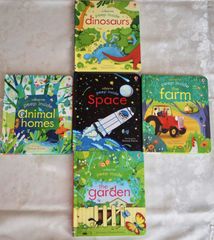 正規輸入新品　Usborne Peep inside 5冊セット 幼児英語絵本