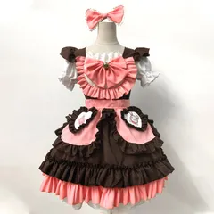 ワンピース メイド服 新作 うさぎ 可愛い 二次元 ロリータ メイドカフェ 制服  HW159