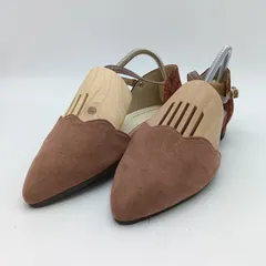 JELLY BEANS ジェリービーンズ パンプス ベルト付き レディース 23cm 小豆色 C-6-2