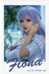 【中古】バッジ・ピンズ [単品] フィオナ スクエア缶バッジ 「PS5/PS4/PCソフト Venus Vacation PRISM -DEAD OR ALIVE Xtreme- ファミ通DXパック 3Dクリスタルセット」 同梱特典