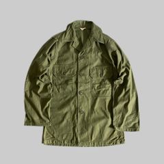60s Cotton Sateen Utility Shirt OG-107