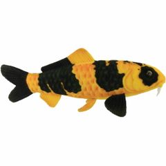 HANSA BH8312 錦鯉 黄写り 35 KOI 鯉 コイ アクアリウム ニシキゴイ 泳ぐ宝石 柄 赤白黒 リアル ぬいぐるみ ハンサ 動物 アニマル 置物 人形 フィギュア 大きい 実物大 大型 ビッグ おすすめ かわいい おしゃれ