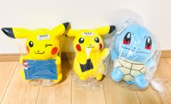 ポケモン　ピカチュウ　ゼニガメ　ぬいぐるみ　まとめ売り
