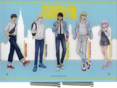 【中古】アクリルスタンド・アクリルパネル 集合 アクリルボード 「TIGER ＆ BUNNY 2 POP UP SHOP in マルイ」 エポスカード会員様限定お買上げ抽選会 B賞