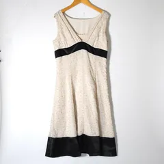 【新品】 any SiS / エニィスィス レディース ワンピース ひざ丈 刺繍 ONWARD / オンワード樫山 アイボリー系 エニシス