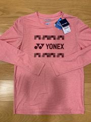 YONEX 長袖シャツ ピンク　Ｍ.L.O