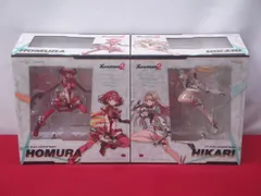 【未開封品】ゼノブレイド2 ホムラ ヒカリ 1/7 完成品フィギュア 2体セット グッドスマイルカンパニー 314