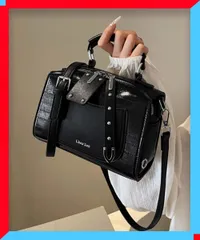 新品 ミニショルダーバッグ レディース 斜め掛け ハンドバッグ 小さめ 合皮 クロコ型押し お出掛け 【送料無料】