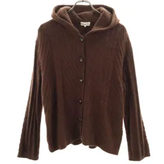 Christian Dior クリスチャンディオール 90s オールド 長袖 カーディガン L ブラウン系 ニット レディース 古着