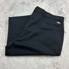 Dickies　ディッキーズ　874　ボトムス　ワークパンツ　スラックス　古着　ブラック　黒　W44 L30