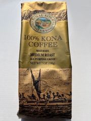 hts　正規品　ROYAL KONA coffee ロイヤル コナコーヒー　100% 　挽きタイプ 　198g　送料無料