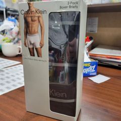 新品　カルバンクラインメンズボクサーブリーフSサイズ/ブラック3枚組