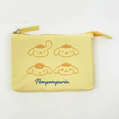 サンリオ ポムポムプリン フェイス 3ポケットポーチ Sanrio