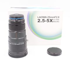 ★新品級★ LAOWA ラオワ 25mm F2.8 2.5-5X ULTRA MACRO（ソニーE用/フルサイズ対応）