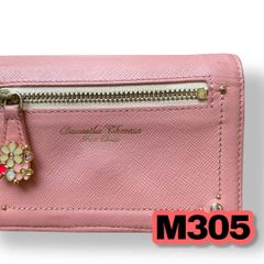 Samantha Thavasa(サマンサタバサ)　二つ折り財布　ピンク色　レディースお財布　管理M305