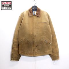90s vintage Carhartt 裏地ブランケット デトロイト ダック ジャケット メンズ XLサイズ相当 ビッグサイズ オーバーサイズ