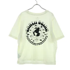 美品 NIKE ナイキ プリント 半袖 Tシャツ L ホワイト メンズ 古着